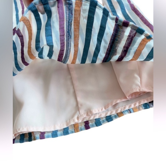 Anthropologie Maeve Elisabetta Ruffled Blouse Size 10 - Picture 8 of 12